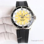 GR Factory 1-1 Clone Breitling Superocean Kelly Slater Yellow 42 mm Watches